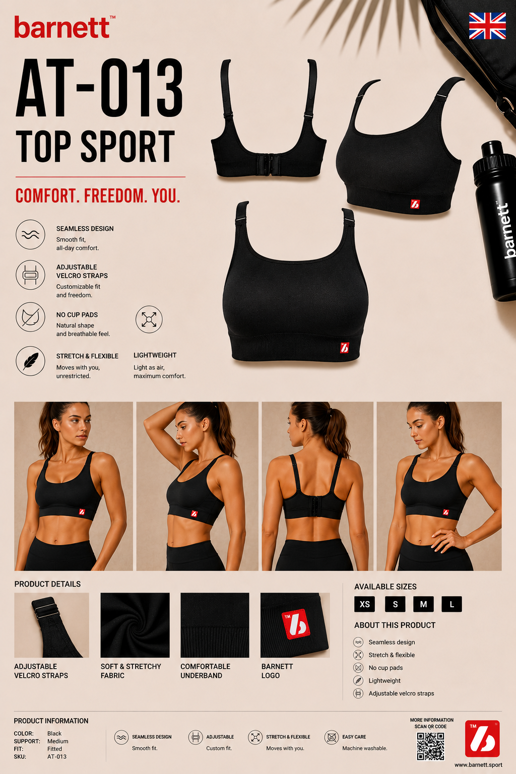 AT-013 TOP Sport Black