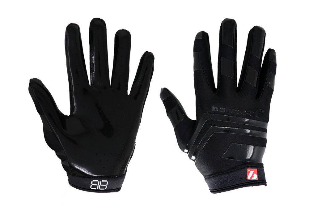 wide receiver handschuhe Barnett FRG-03 The best receiver football gloves, Black