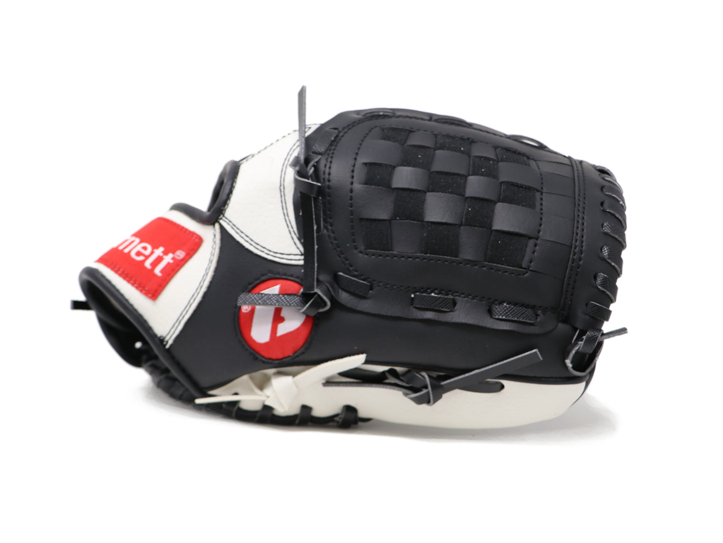 JL-105 - Baseball glove, outfield, polyurethane, size 10.5 ", White color (Right Hand Throw)