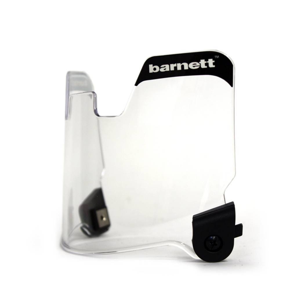 Pack of 2 Barnett Football Eyeshields (Clear+Gold)