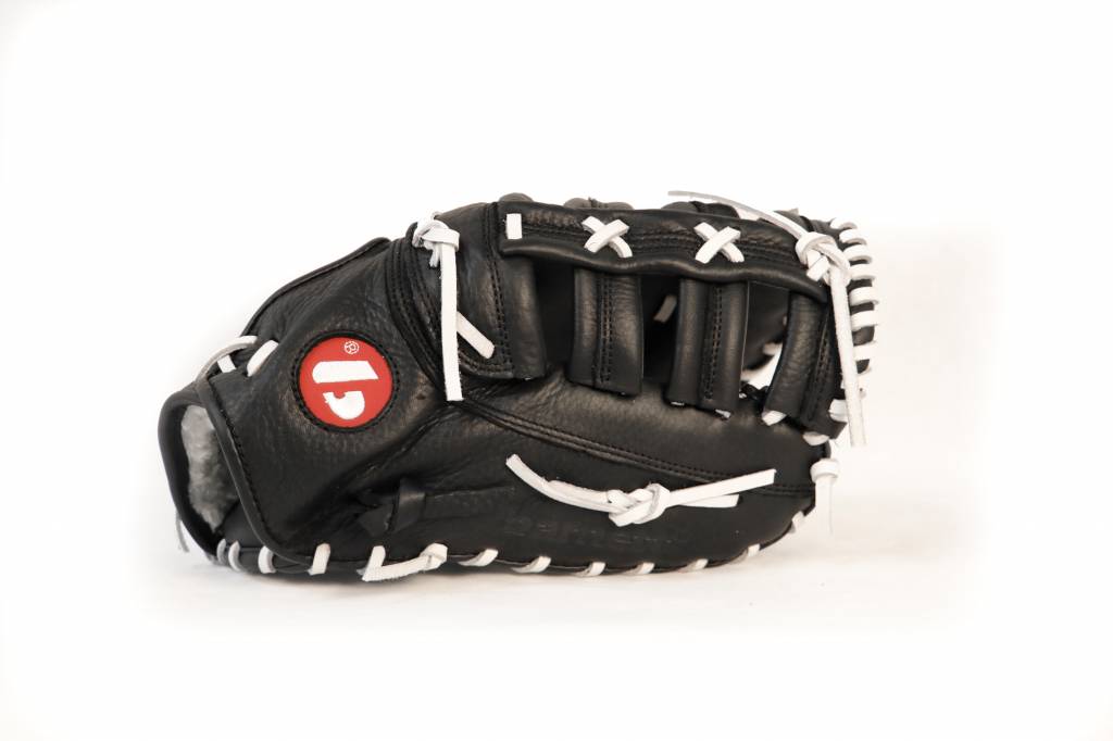 GL-301 Competition first base baseball glove, genuine leather, size 31, Black