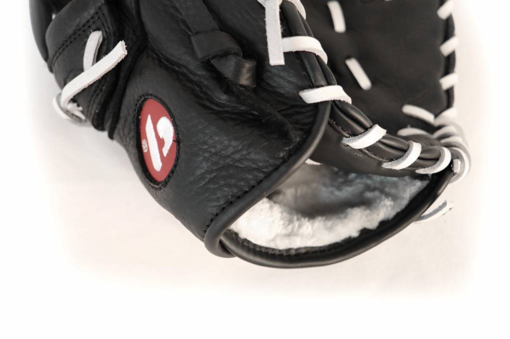 GL-301 Competition first base baseball glove, genuine leather, size 31, Black