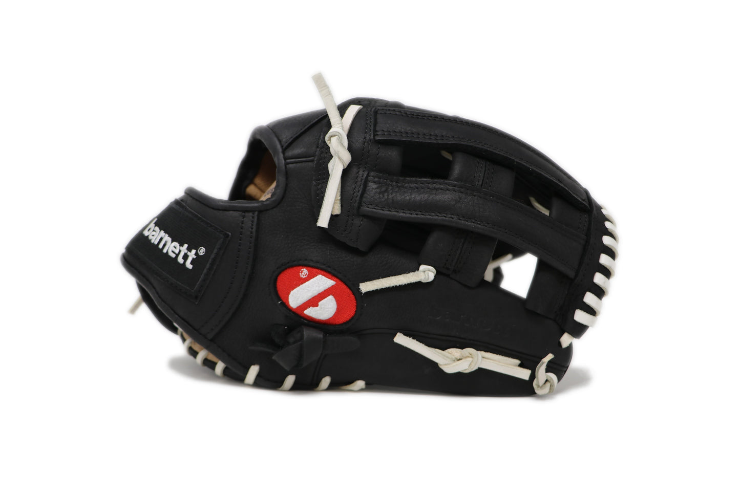 GL-127 Competition baseball glove, genuine leather, outfield 12.7, Black