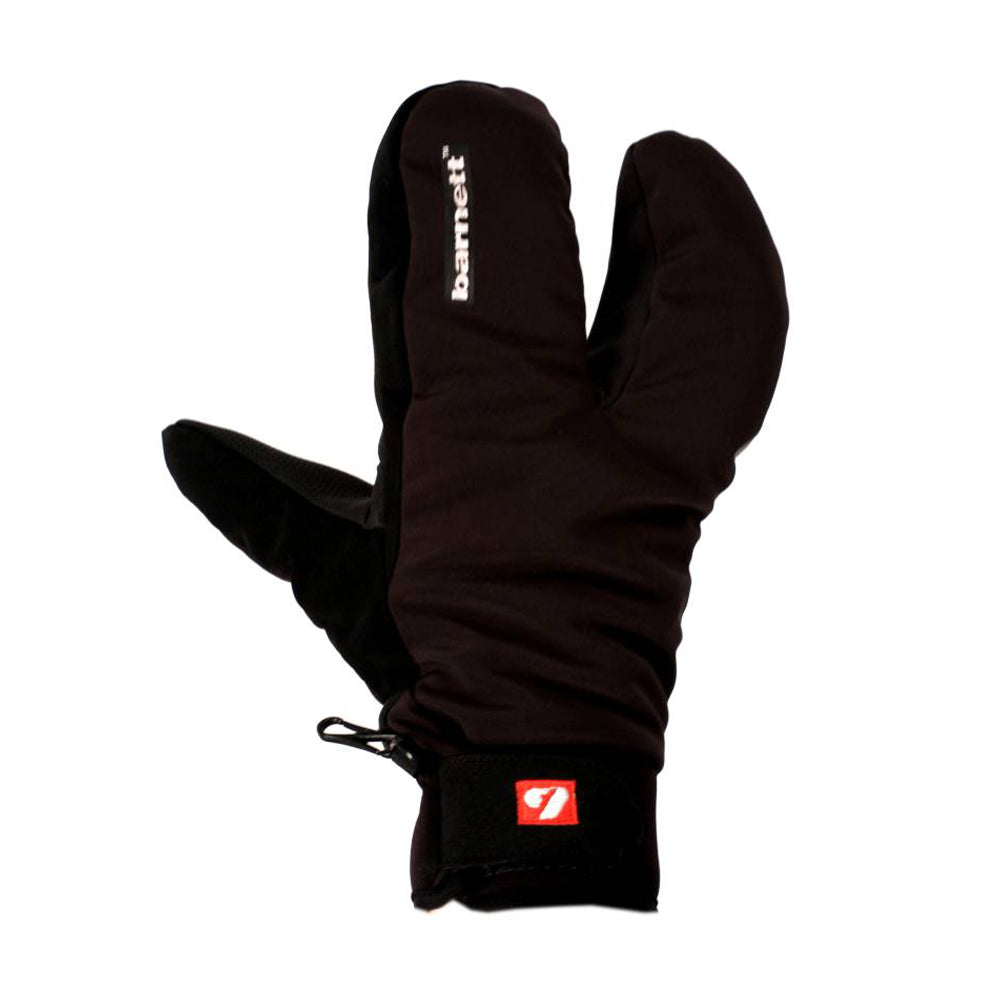 NBG-09 Barnett 3 split fingers, ski mitts in softshell
