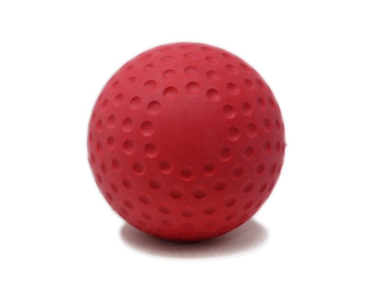 A-123 baseball balls for throwing machine, size 9'', red/yellow, 12 pieces