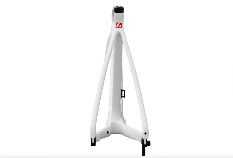 BDC-01 Bicycle frame Carbon disc, Black, White