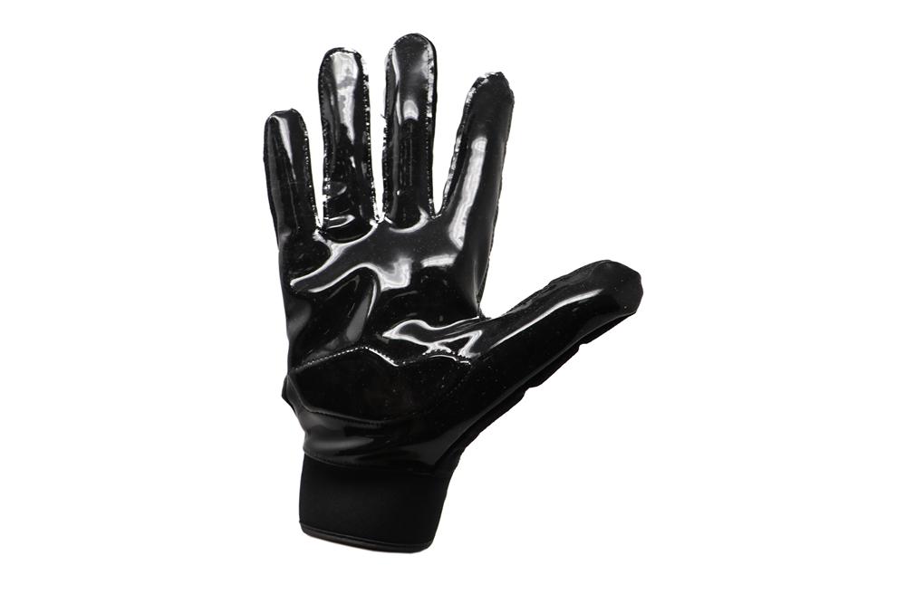 FKG-03 High level linebacker football gloves, LB,RB,TE, Black