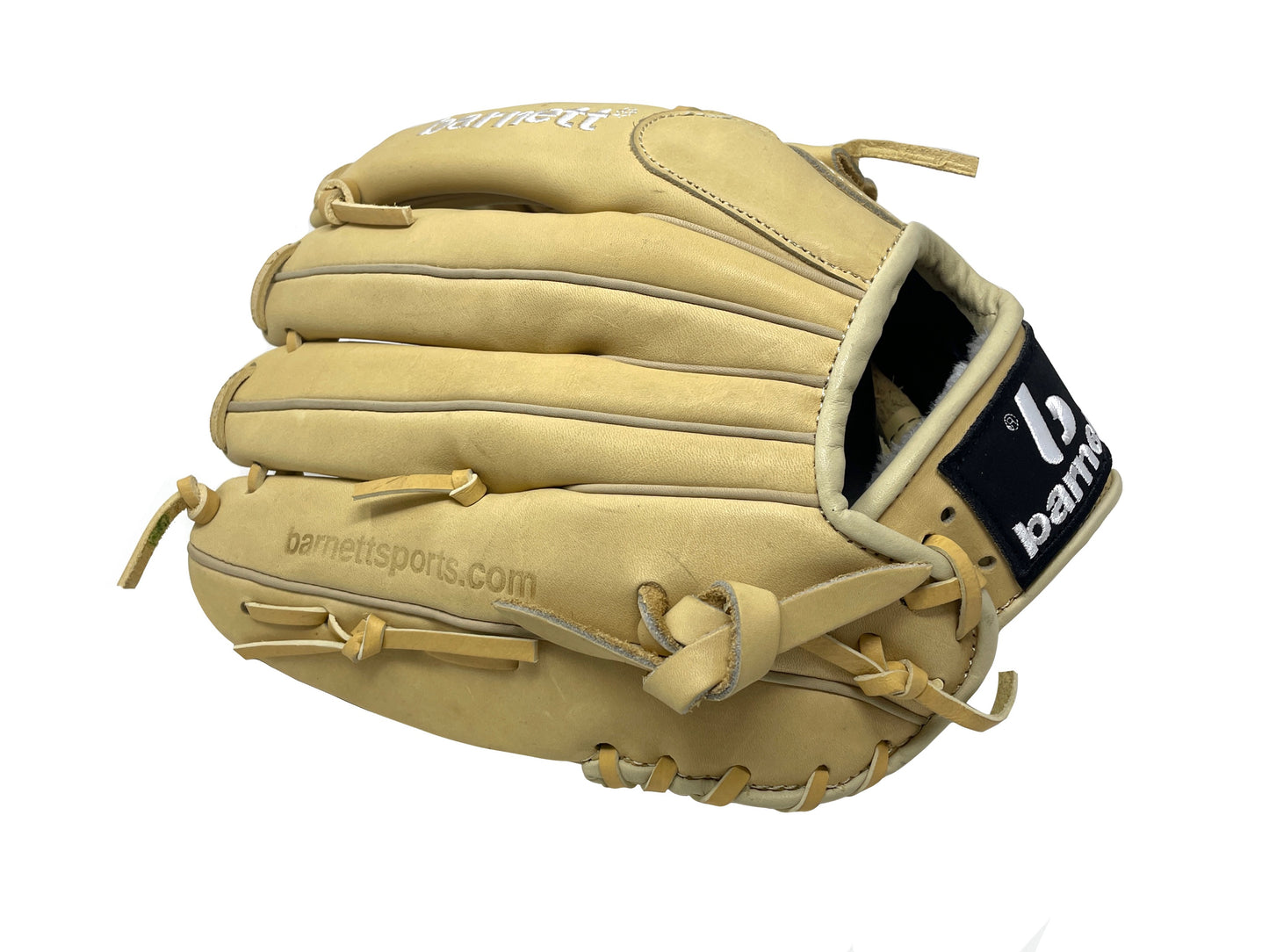 Guante de béisbol FL-125, de cuero, para infield/outfield/lanzador, 12,25", beige