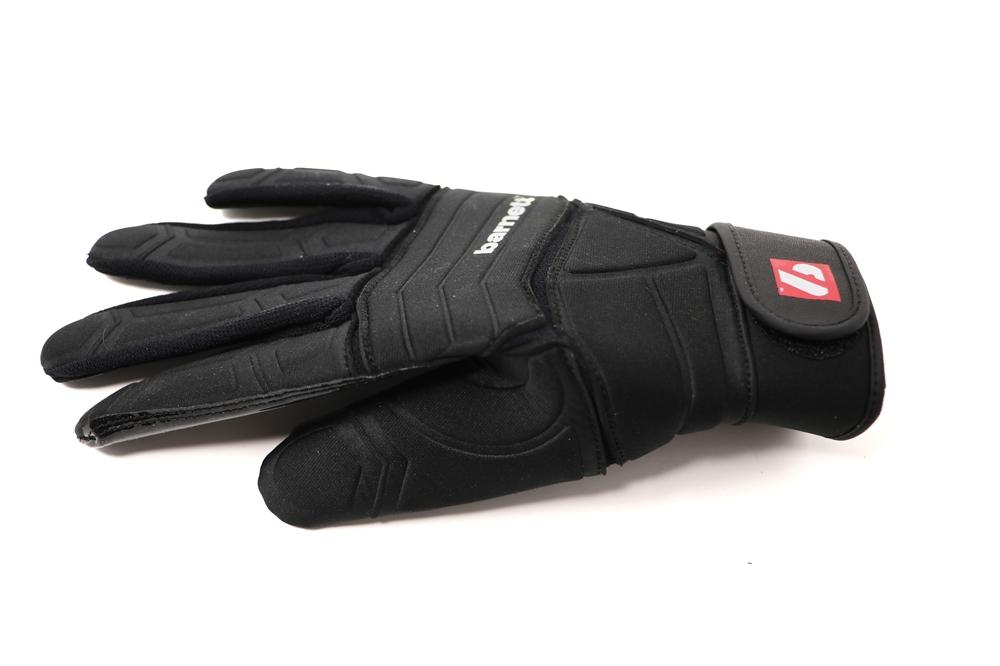 FLG-03 Exceptional linemen gloves, OL,DL, Black