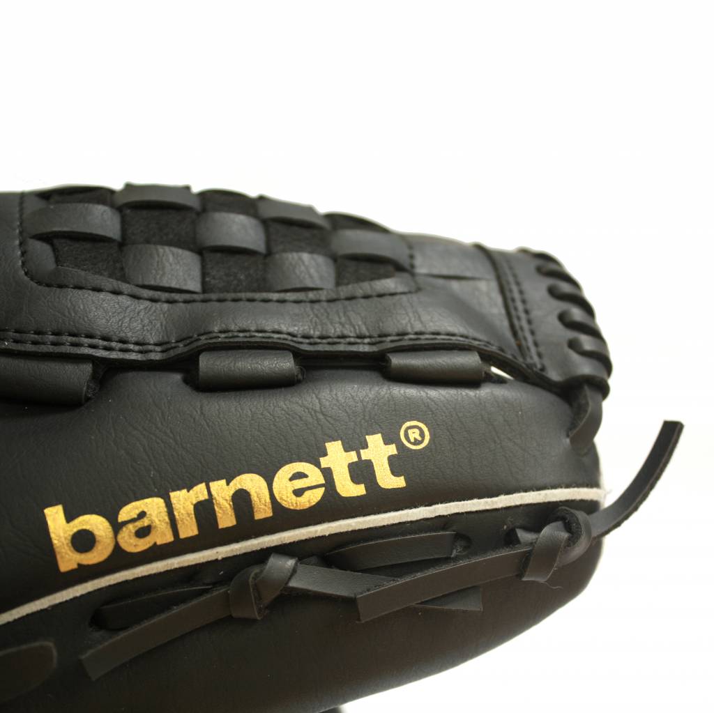JL-120 INITIATION BASEBALL GLOVE PU OUTFIELD 12, BLACK