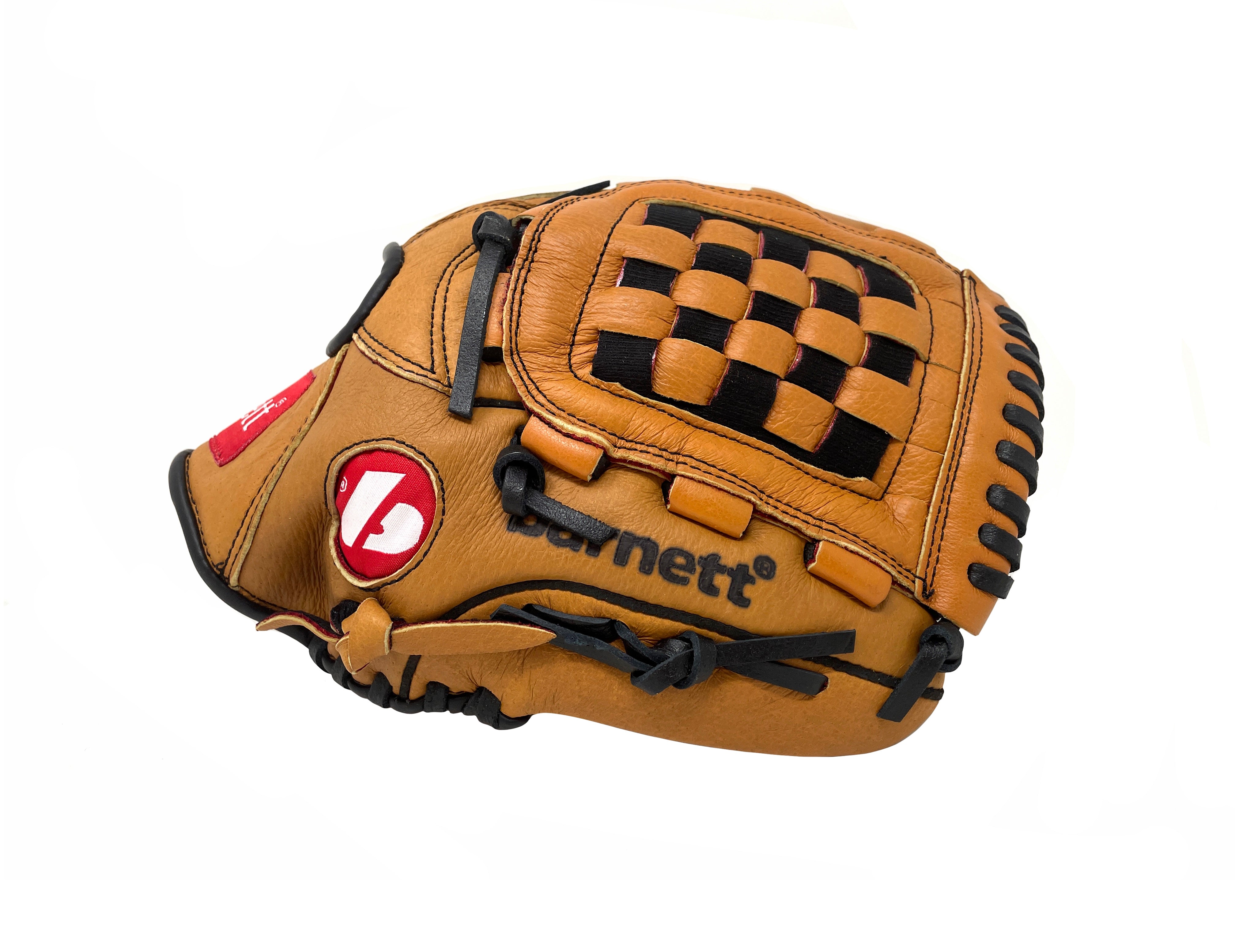 Guanto Da Baseball Barnett In Pelle Per Competizione - Taglia 13", Outfield - Foto 2