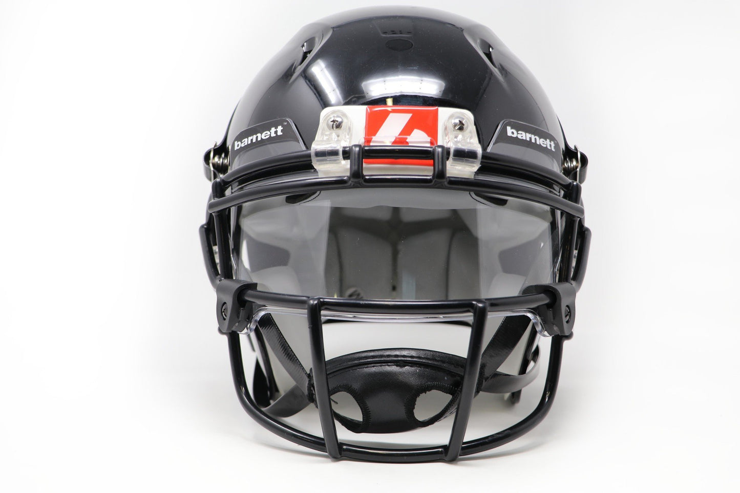 Visera/protector ocular de fútbol Barnett, transparente