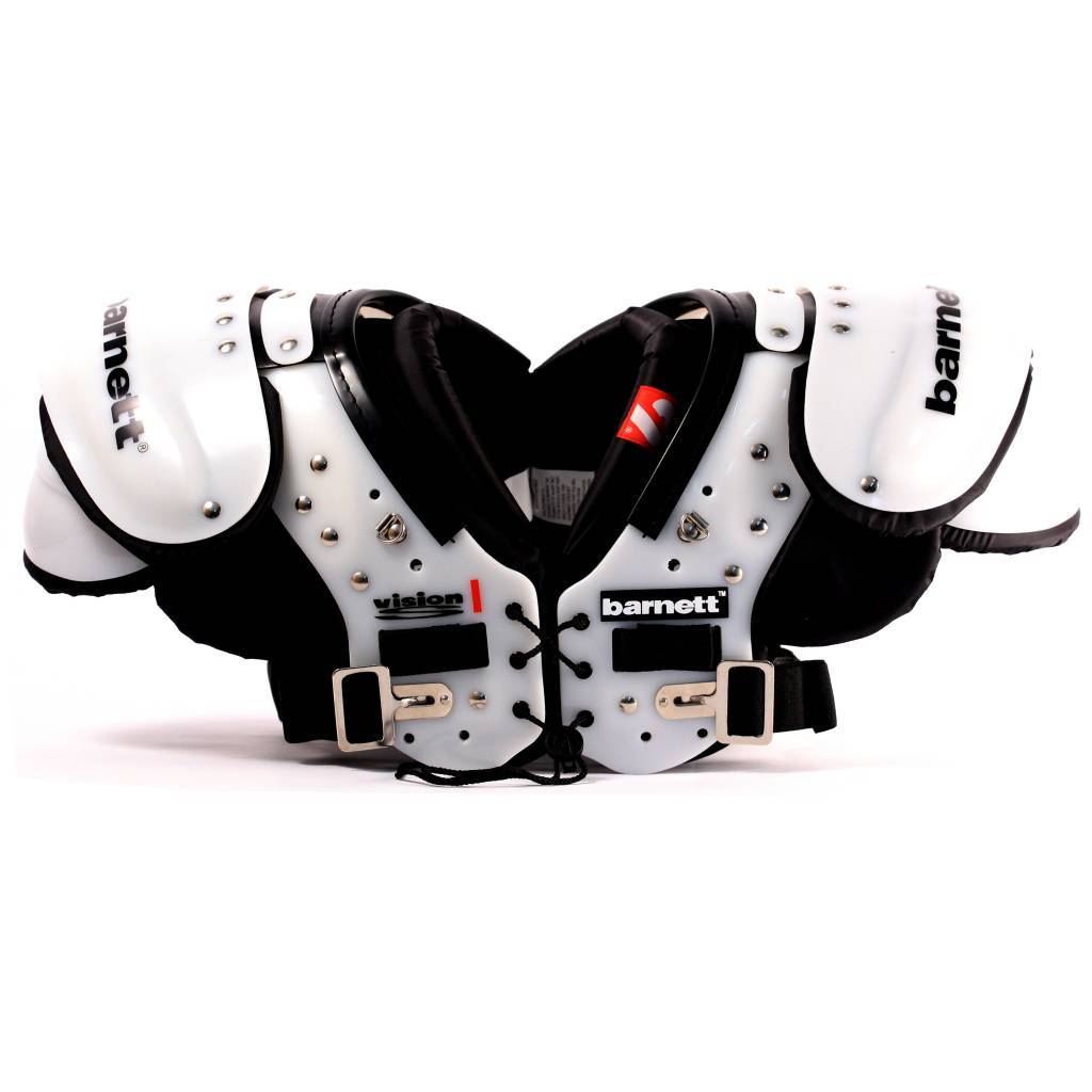 qb football gear Barnett VISION I Football shoulder pad QB-WR-DB