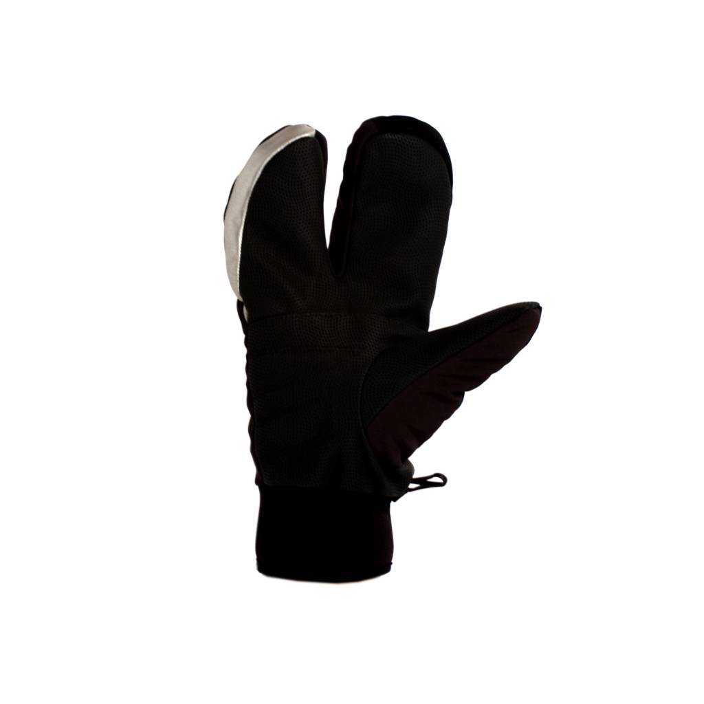 NBG-09 Barnett 3 split fingers, ski mitts in softshell