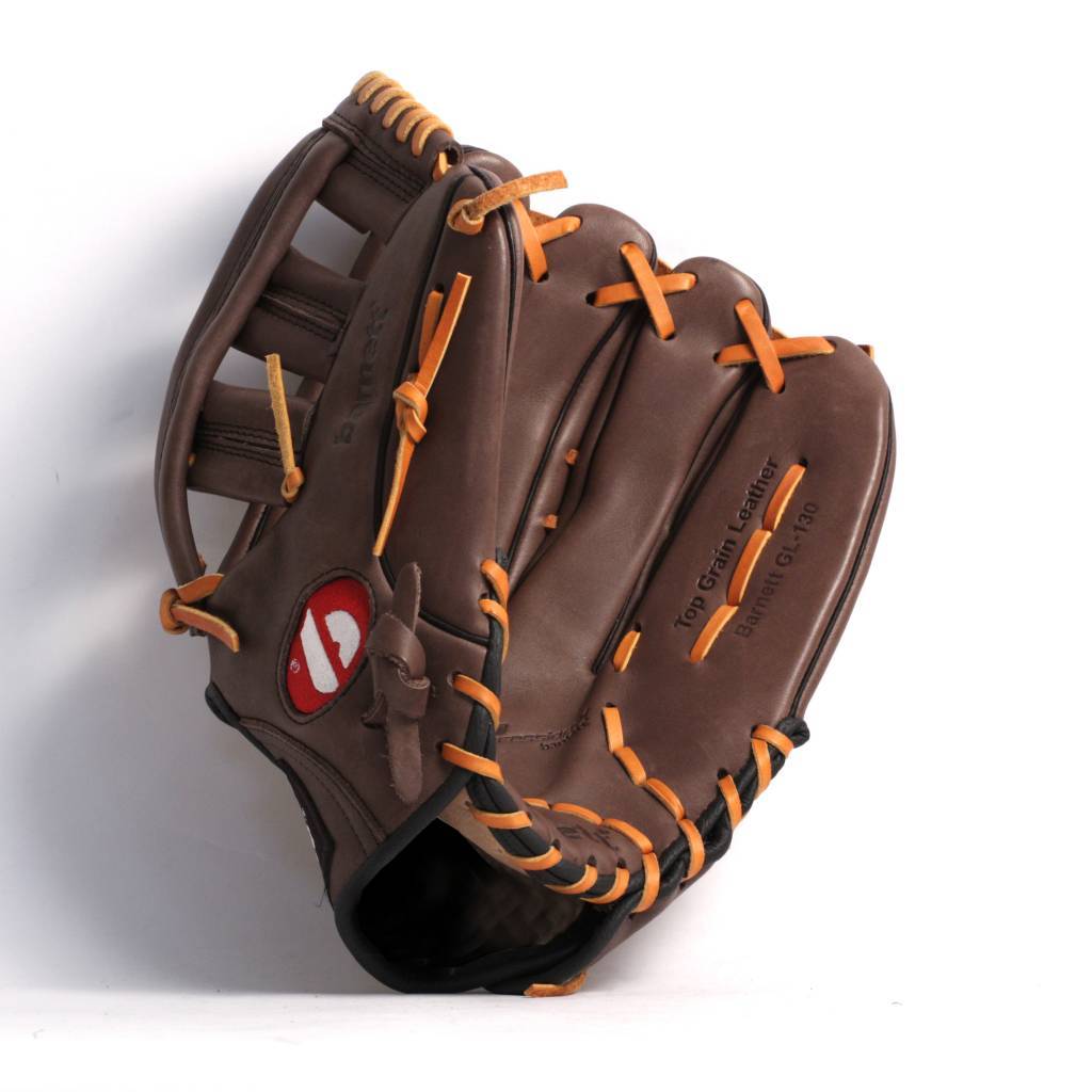 GL-130 Competition baseball glove, genuine leather, outfield 13, Brown