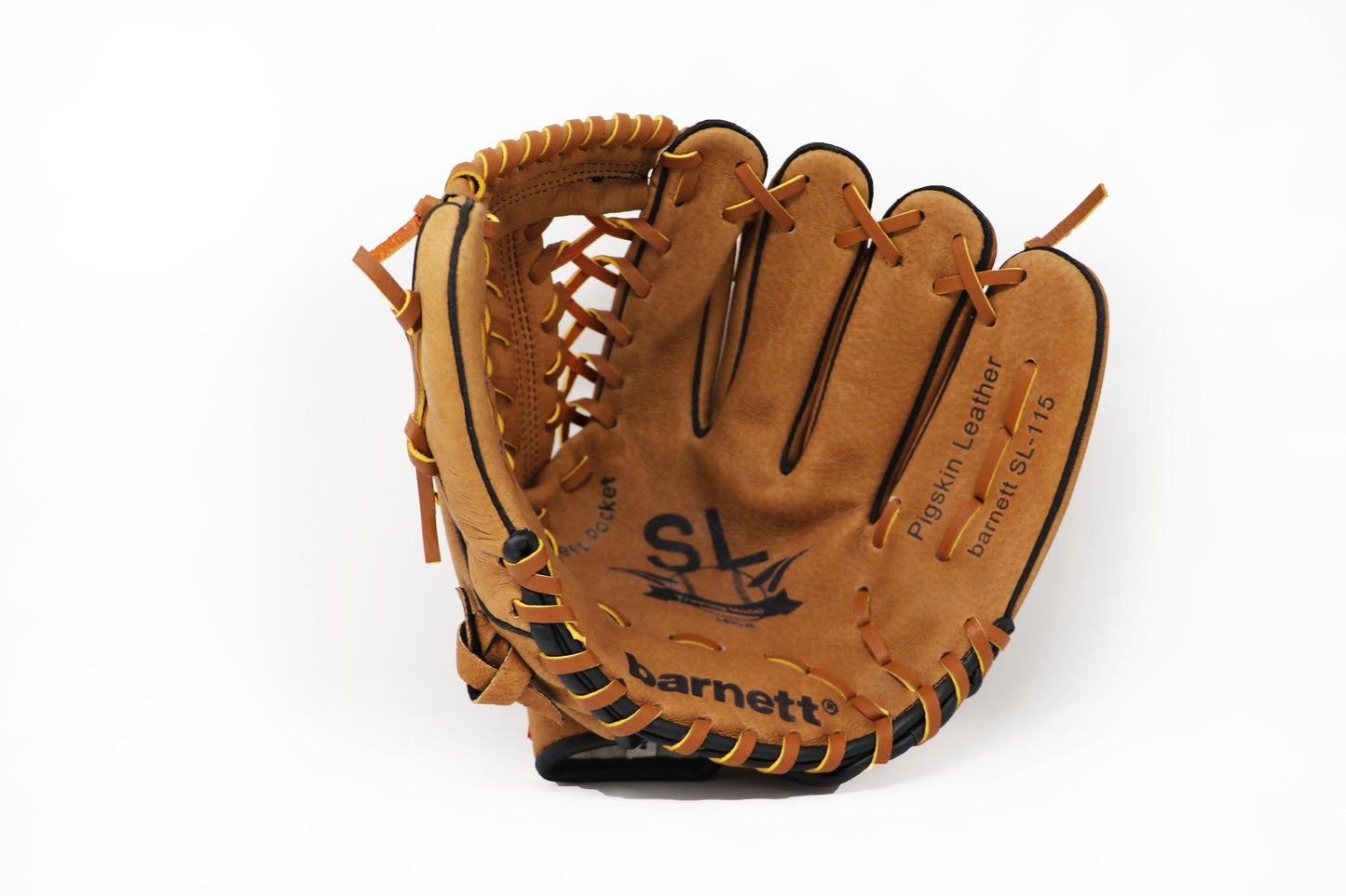 SL-115 Baseball gloves in leather infield/outfield size 11.5, Brown