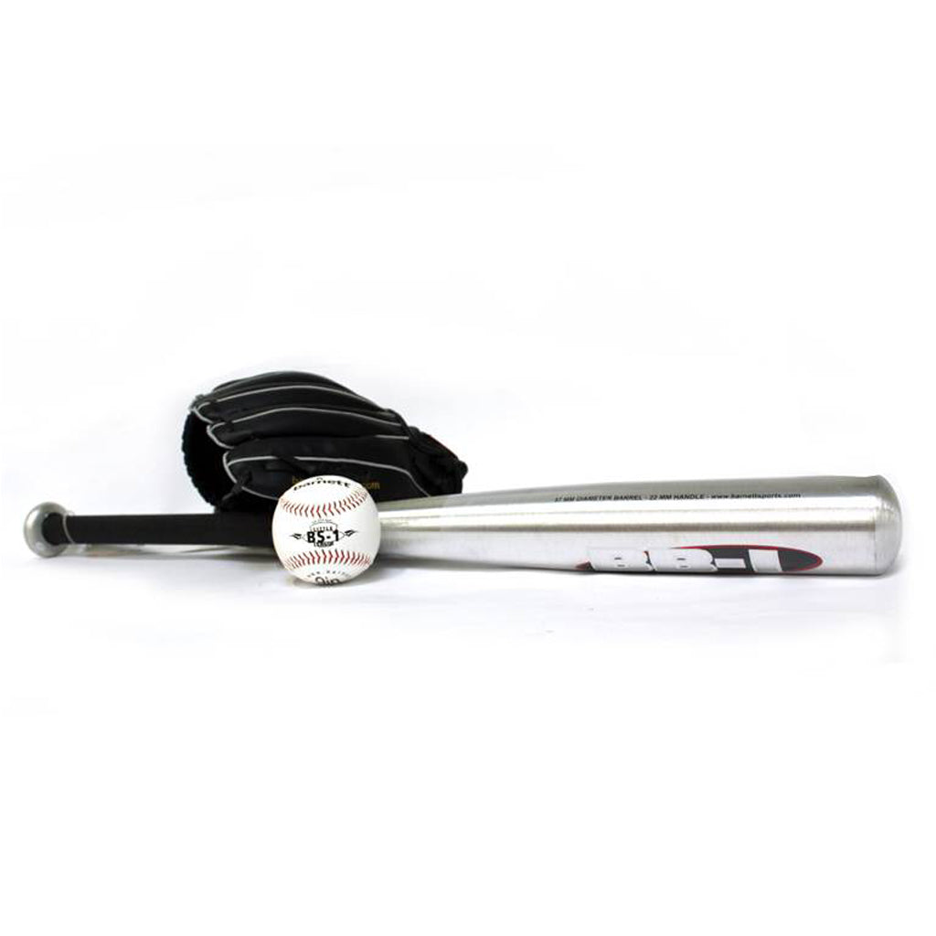 BGBA-3 Initiation baseball set, youth - Ball, Glove, Aluminum bat (BB-1 28”, JL-110, BS-1 9”)