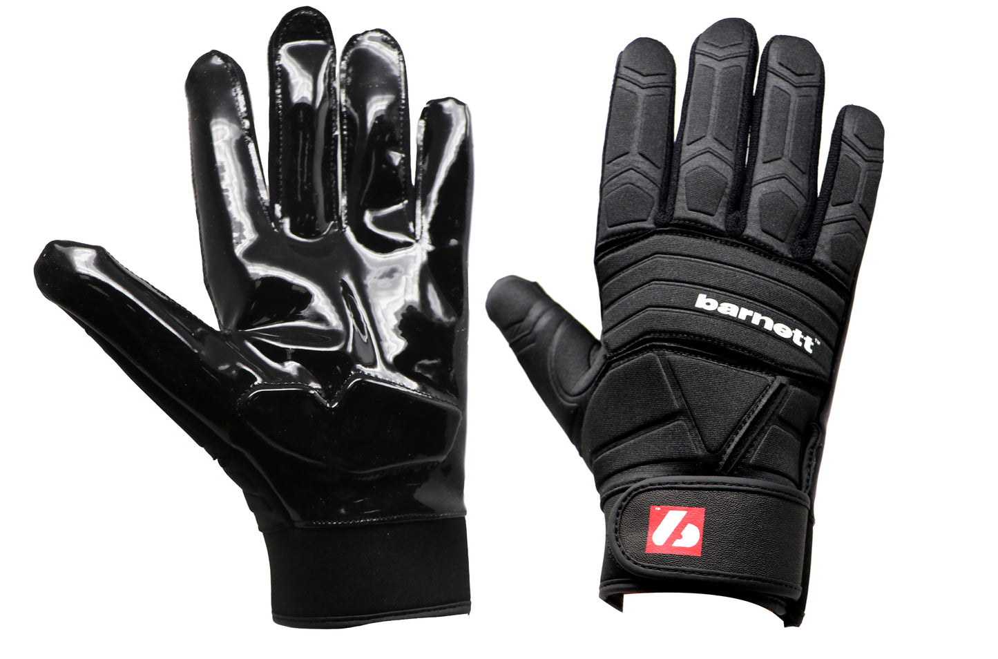 FLG-03 Exceptional linemen gloves, OL,DL, Black