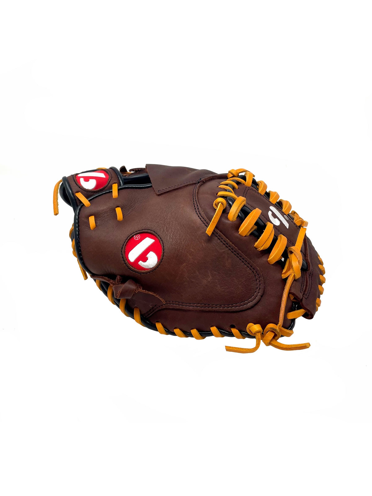 GL-204 Baseball Gloves Leather Catch for Adult, 34, Brown