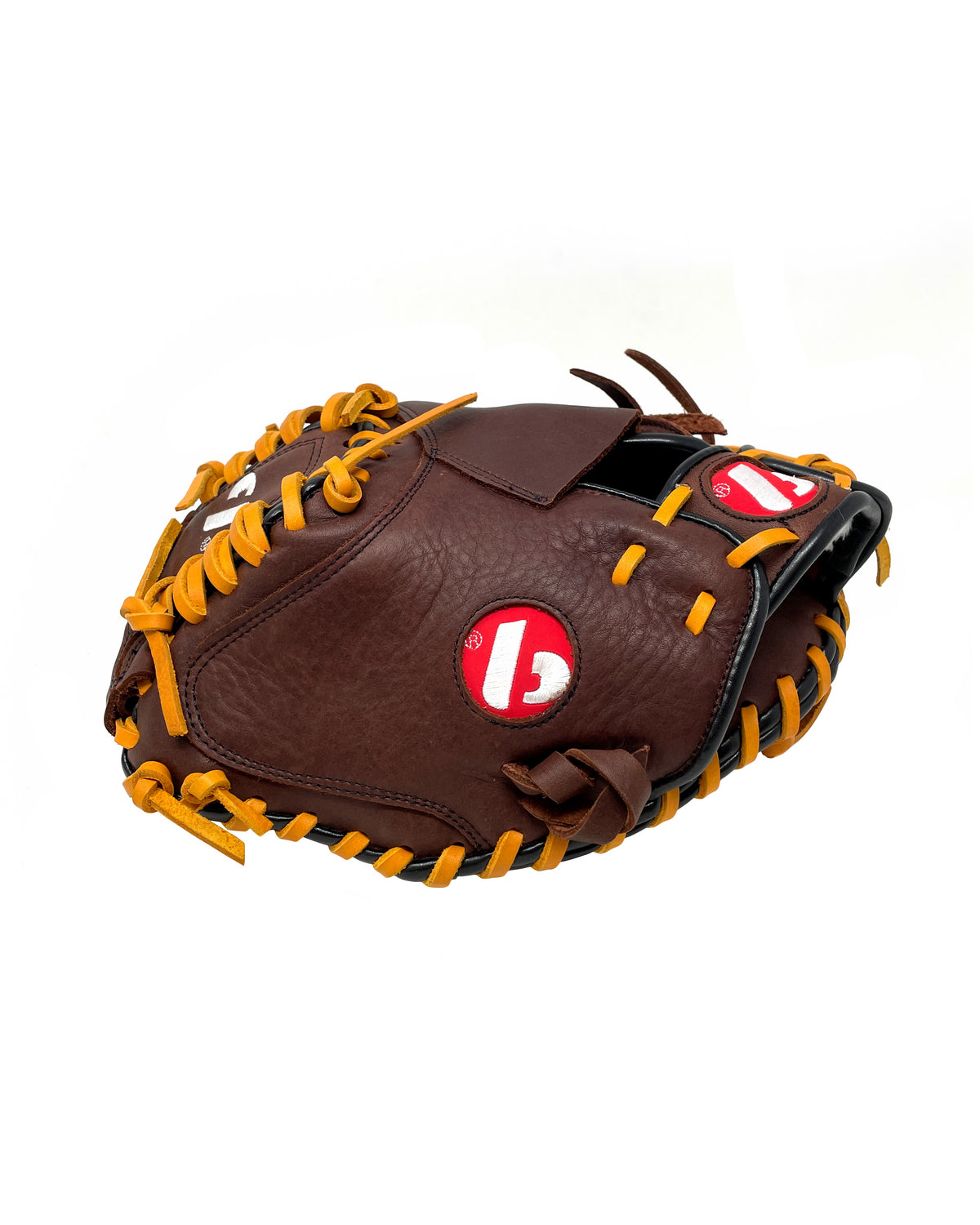 GL-204 Baseball Gloves Leather Catch for Adult, 34, Brown