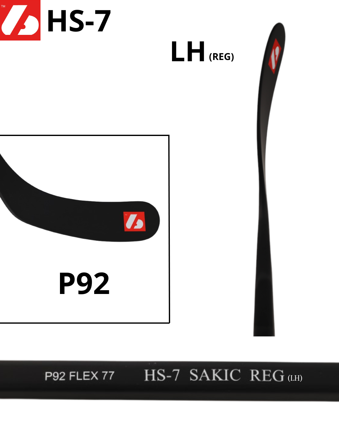 HS-7 Carbon Hockey Stick