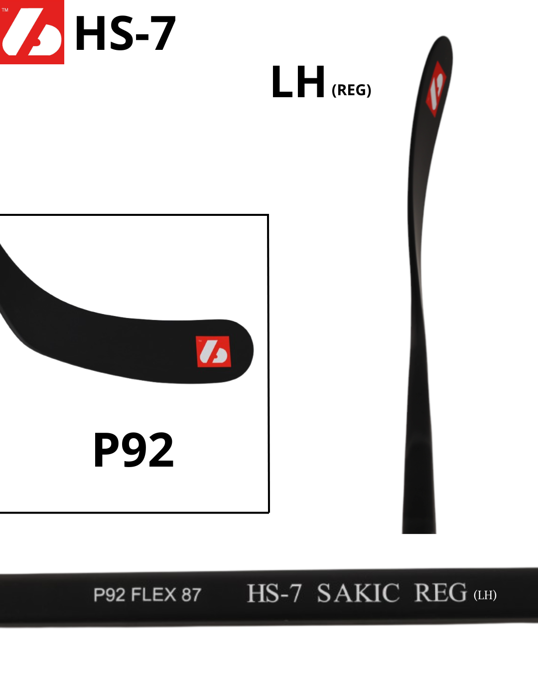 HS-7 Carbon Hockey Stick