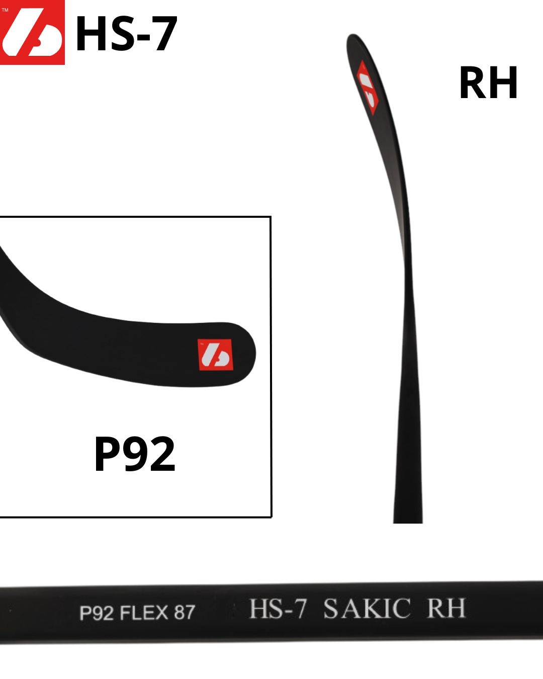 HS-7 Carbon Hockey Stick