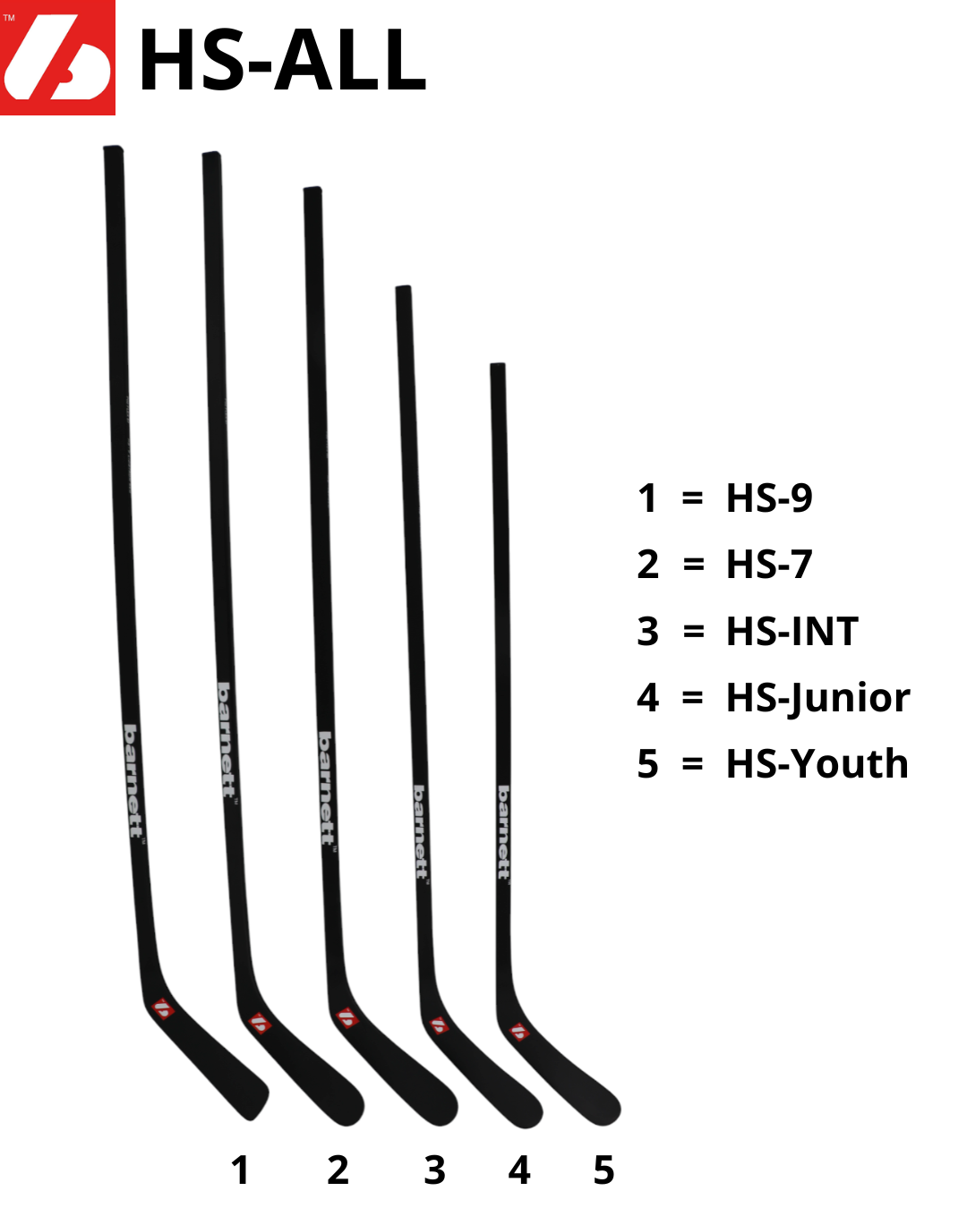 HS-7 Carbon Hockey Stick