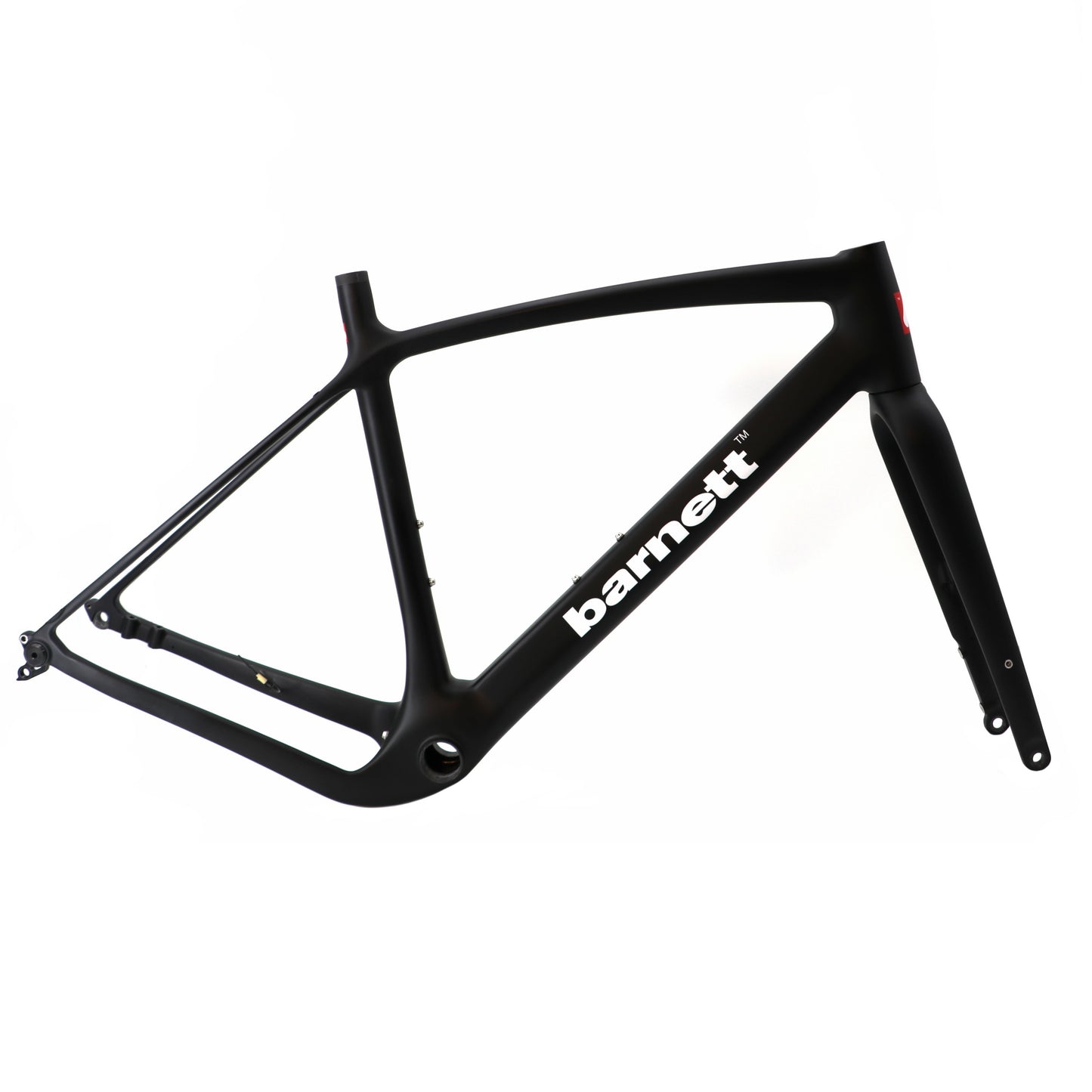 BGC-01 Carbon Gravel Bike Frame, Black