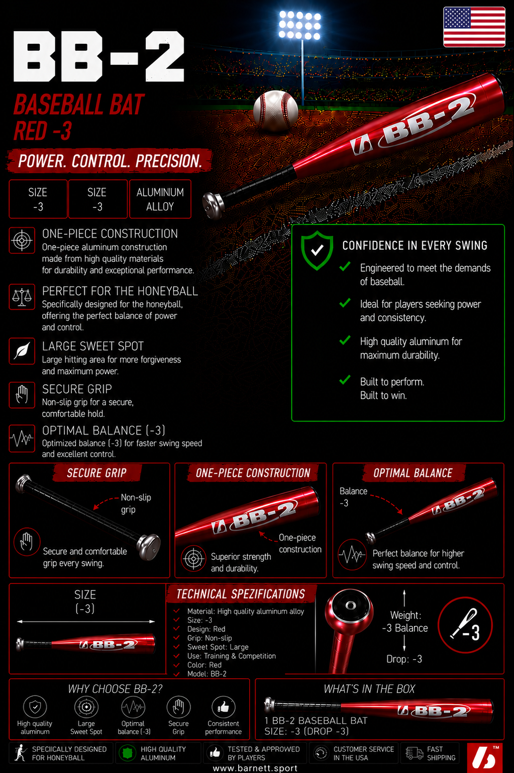 BB-2 Baseball bat