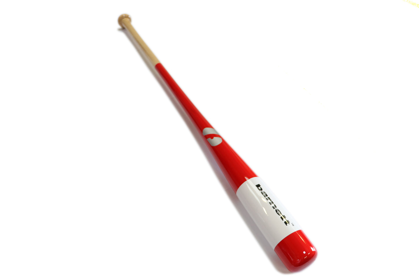 BF-B Baseball bat, fungo bamboo, size 35 (88,9 cm) RED