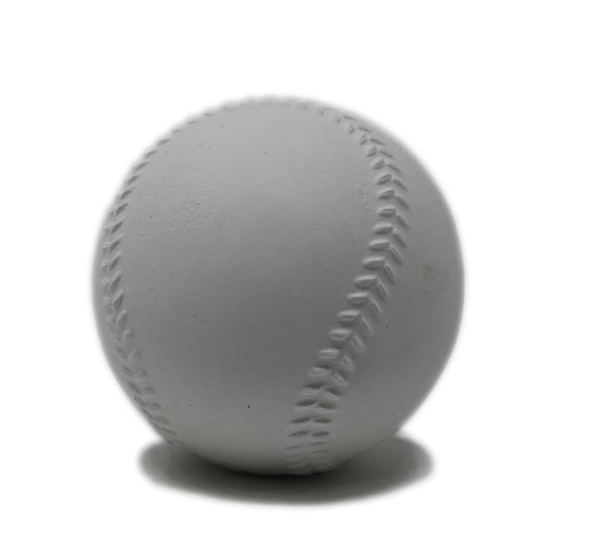 A-122 baseball balls for throwing machine, size 9'', white, 12 pieces