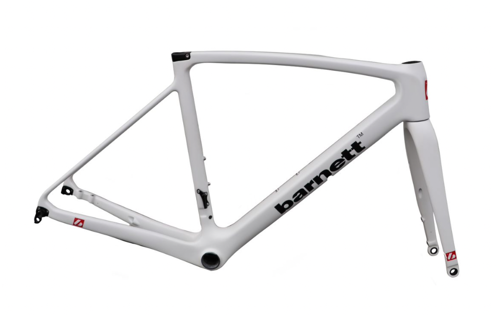 BDC-01 Bicycle frame Carbon disc, Black, White