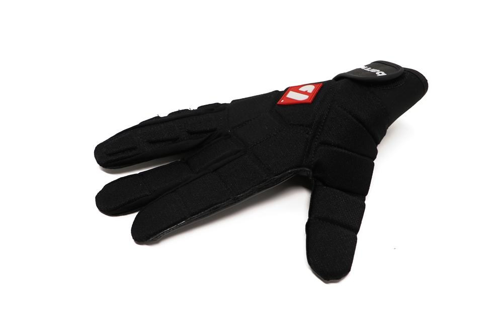 FKG-03 High level linebacker football gloves, LB,RB,TE, Black