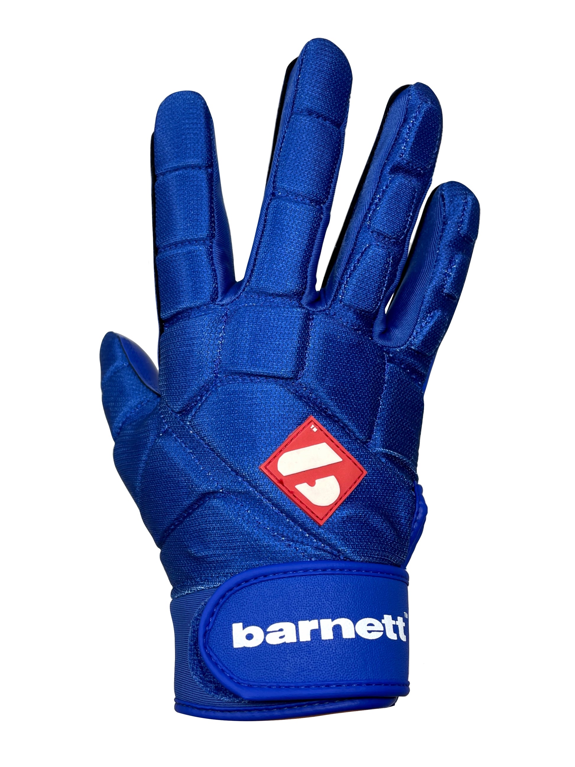 FKG-03 Blue High Level Linebacker Football Gloves, LB, RB, TE –