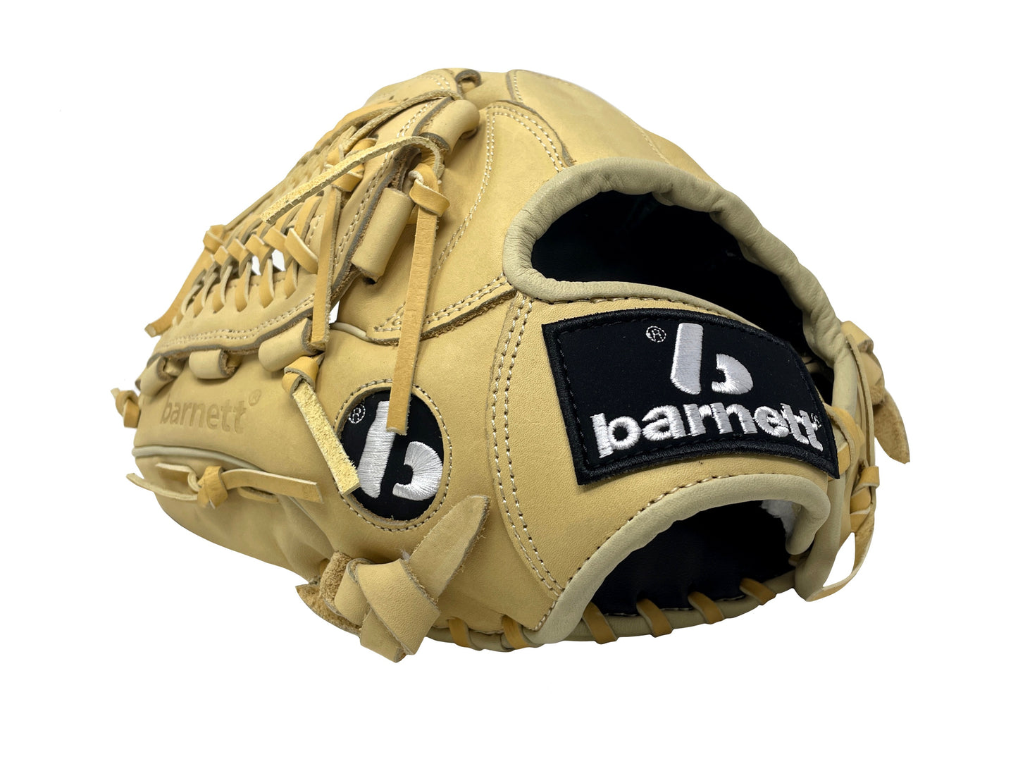 FL-120 Baseball glove, leather, infield/outfield/pitcher, 12", Beige