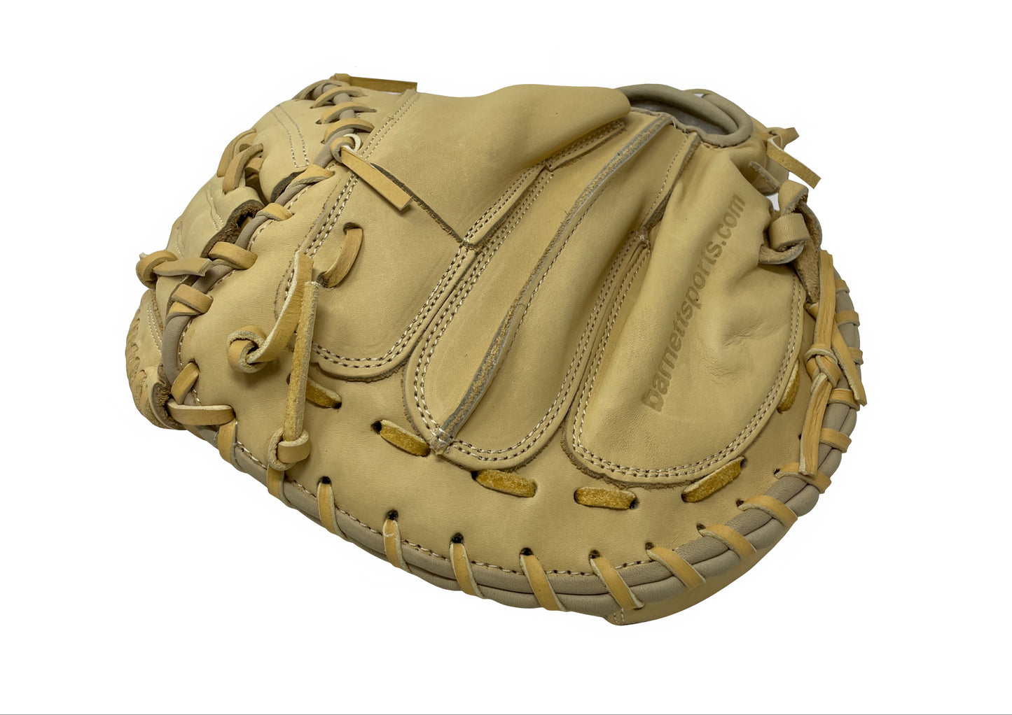 FL-203 Softball glove, high quality, leather, catcher, Beige