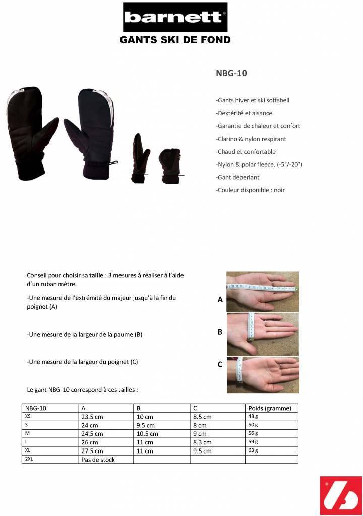 NBG-11 Cross country and Ski winter gloves 23°F/14°F (-5°/-10°)