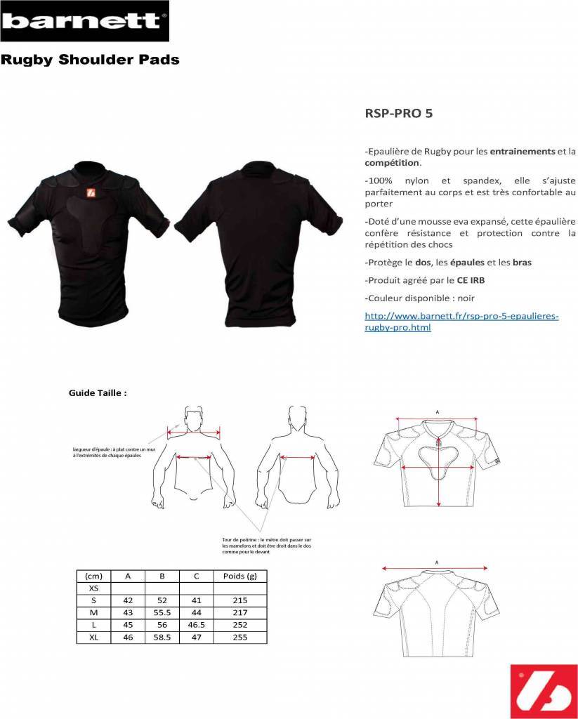 RSP-PRO 5 Rugby Jersey