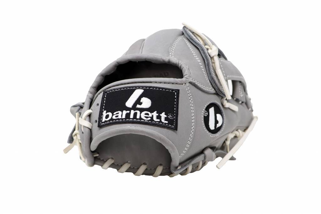 FL-117 Baseball and softball glove, leather, infield / fastpitch 11.7, light grey