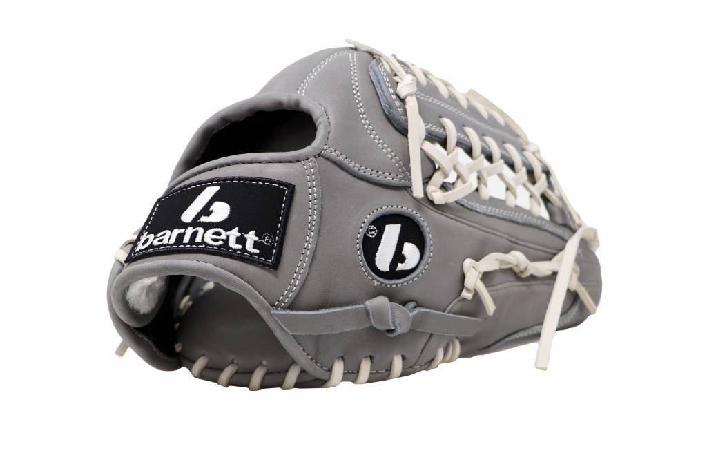 FL-125 Baseball glove, leather, infield / outfield / pitcher, light grey
