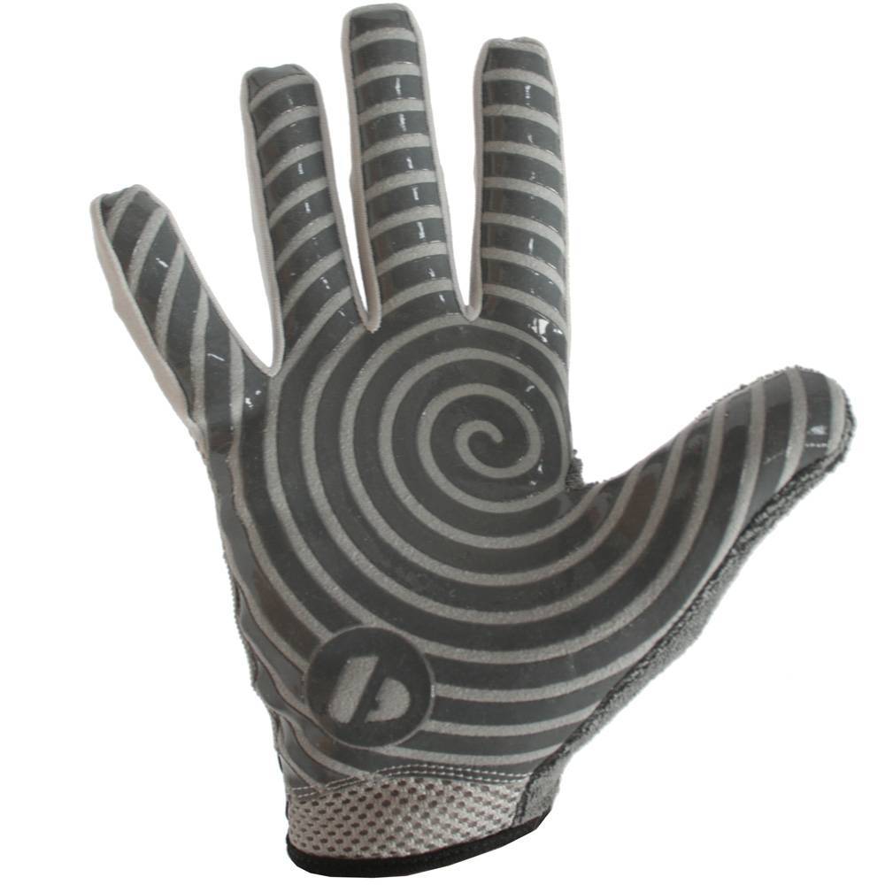 FRG-02 New generation receiver football gloves, RE,DB,RB, grey