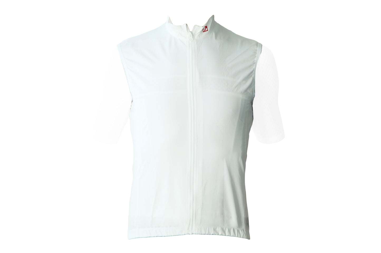 Bike textile - Windproof sleeveless Jersey, black&white