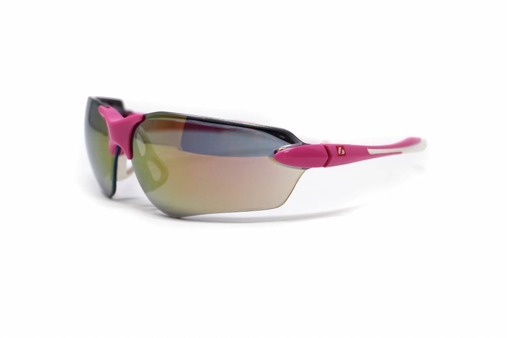 GLASS-3 Sports Sunglasses, Pink, Blue