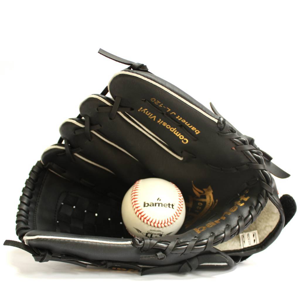 BGBW-1 Initiation baseball set, senior – Ball, Glove, Wooden bat (BB-W 32, JL-120, TS-1)